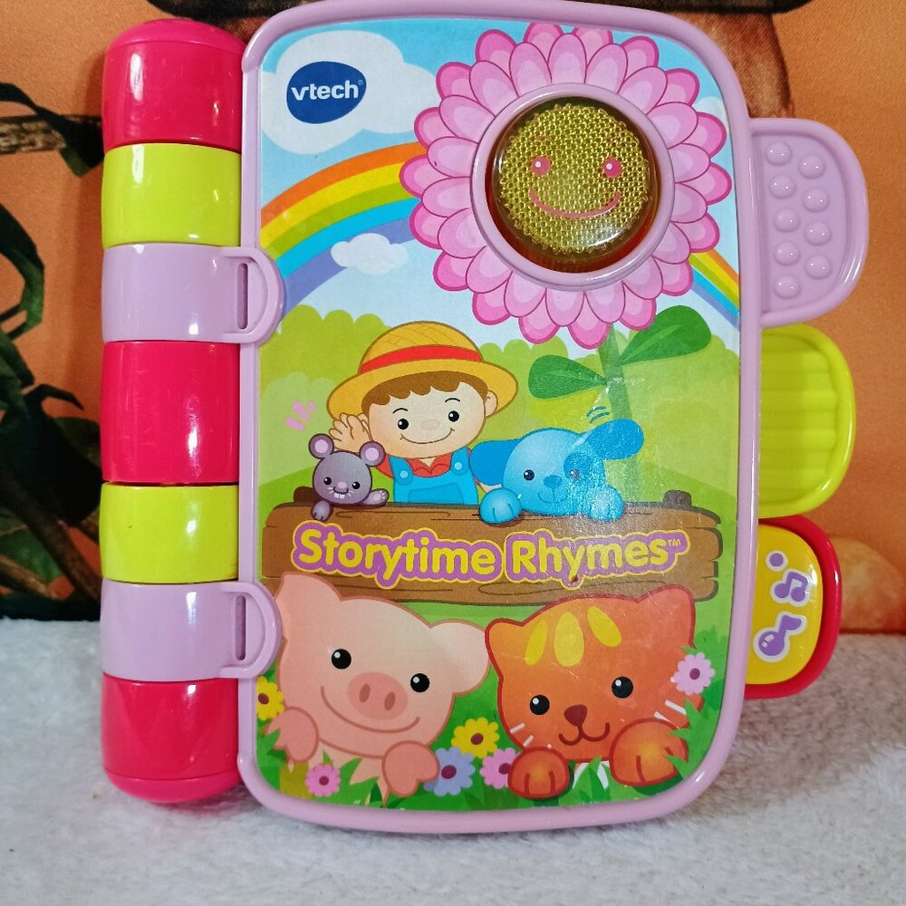VTech Storytime Rhymes Interactive Musical Baby Learning Toy Book
